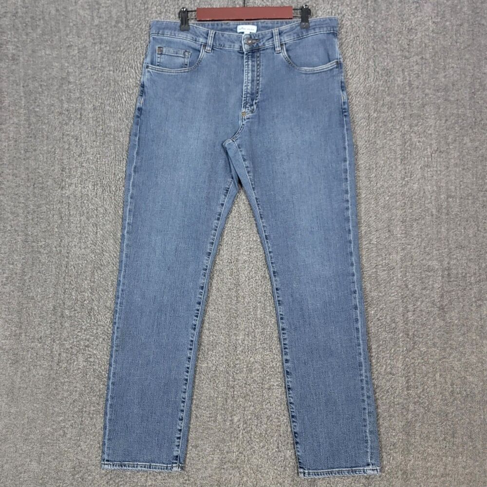 Peter Millar Jeans Mens 34x30* Blue Classic Fit Pilot Mill Denim ME0B95FB AS IS